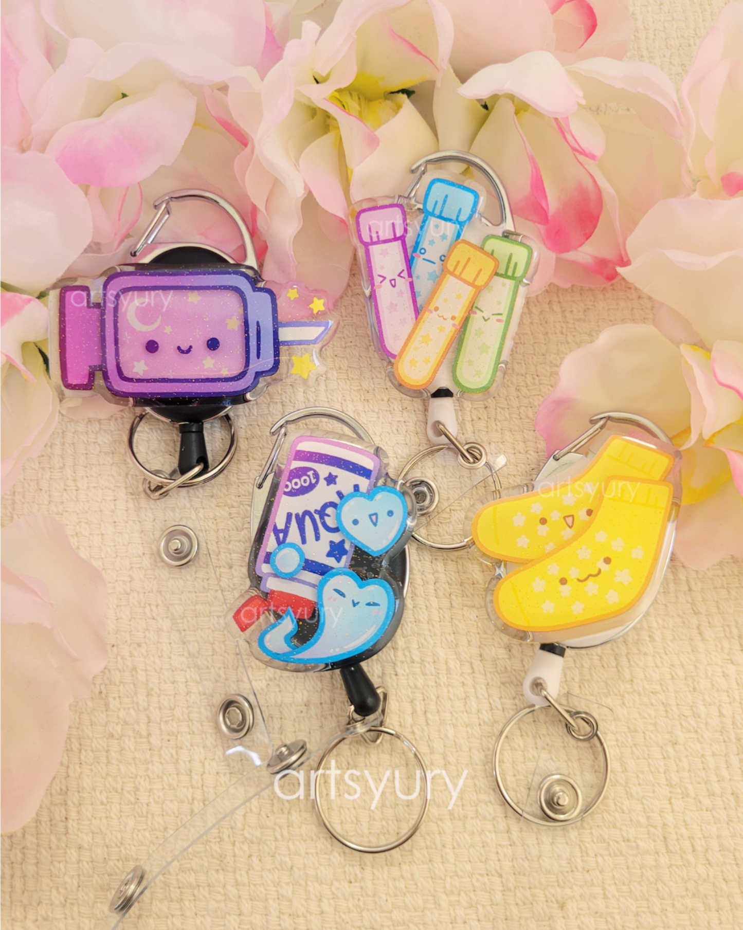 Badge Reel: Syringe
