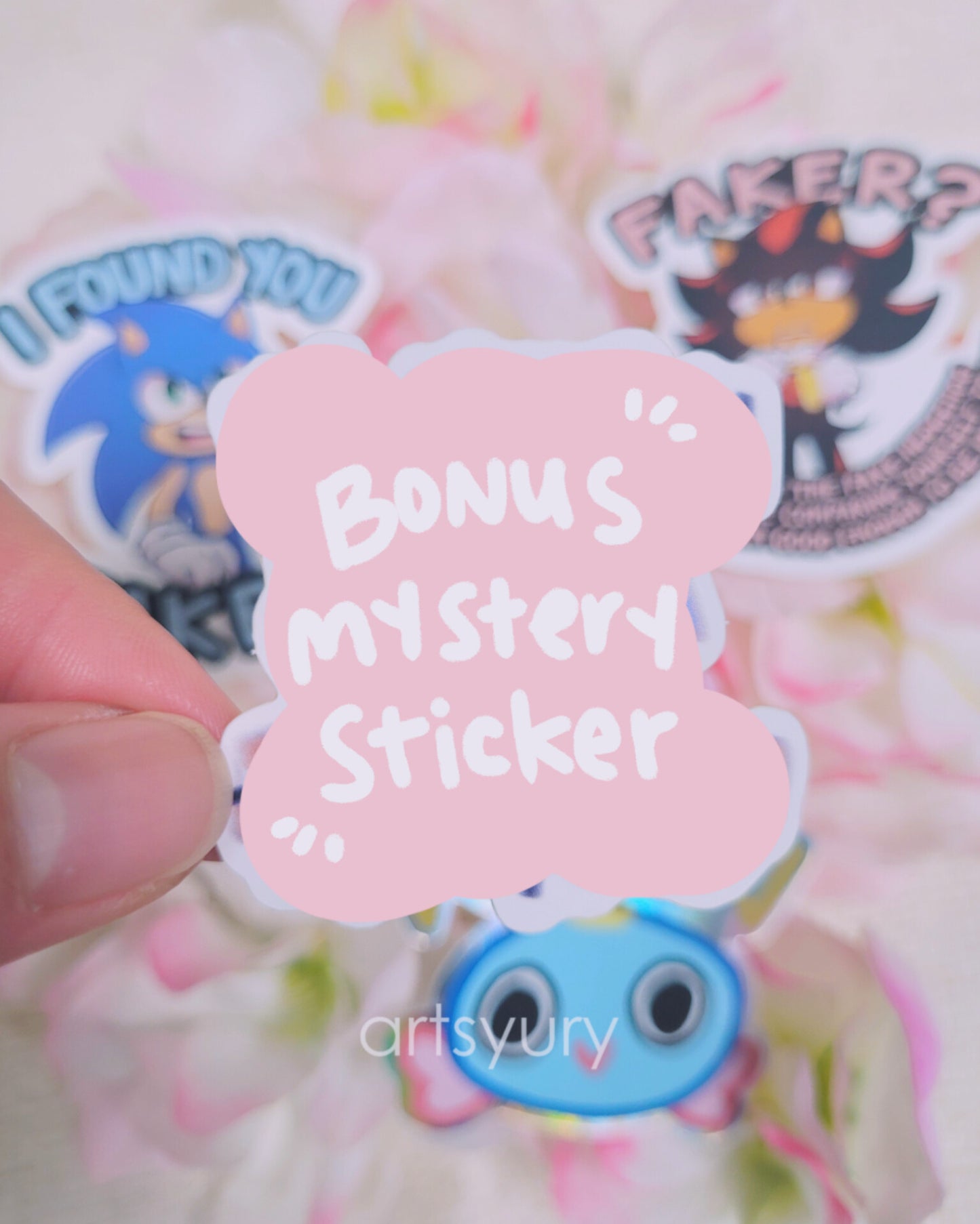 Sticker Set: Sonic & Shadow Faker