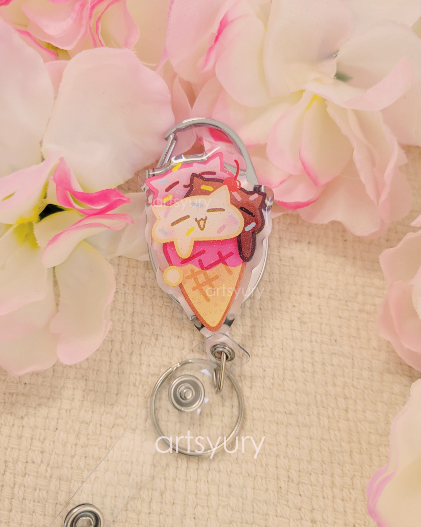 Badge Reel: Kitty Ice Cream