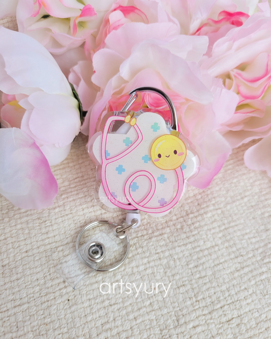 Badge Reel: Stethoscope